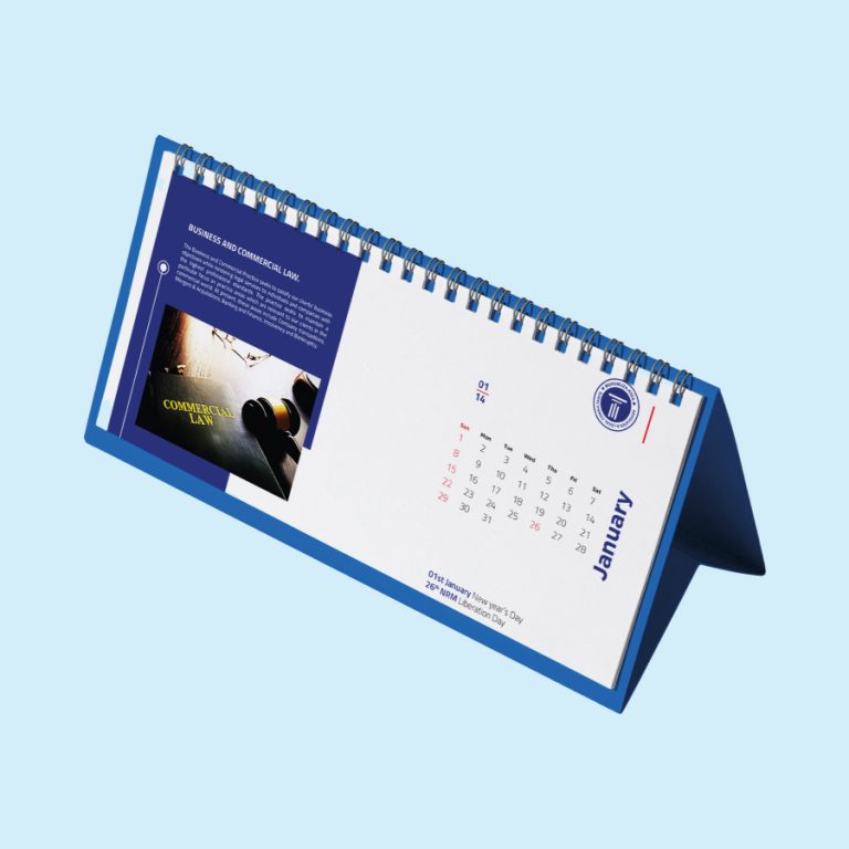 Desk Calendars Kampala | Calendar Printing Nasser Road | Jambas |Printing services