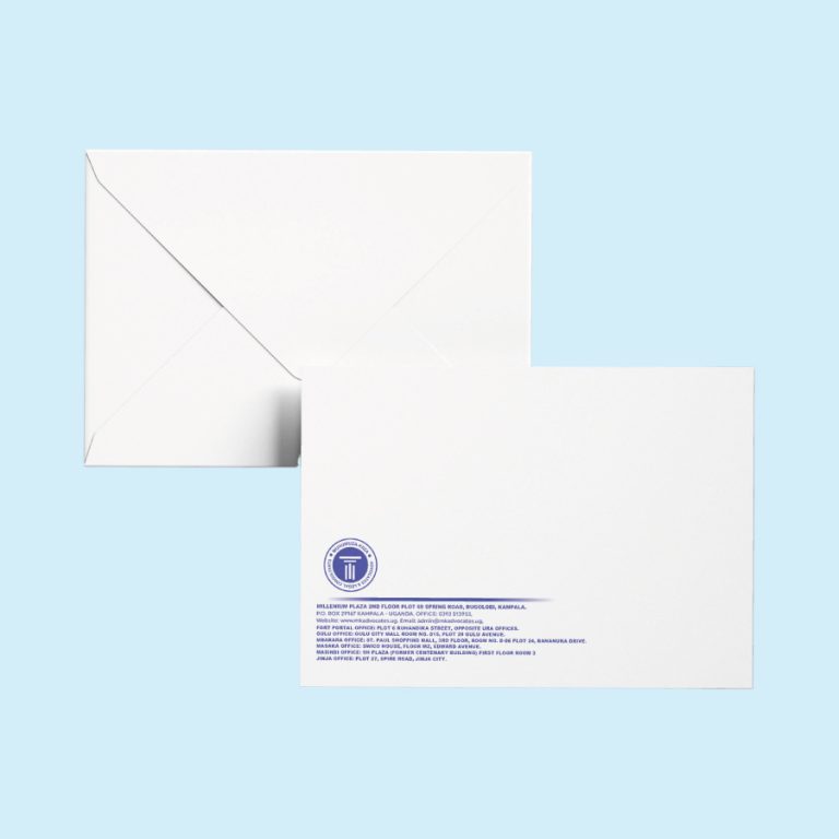 Envelope Printing Kampala — Nasser Road | Jambas Printing