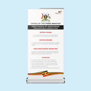 Custom roll up banner printing Kampala Uganda retractable banner stand